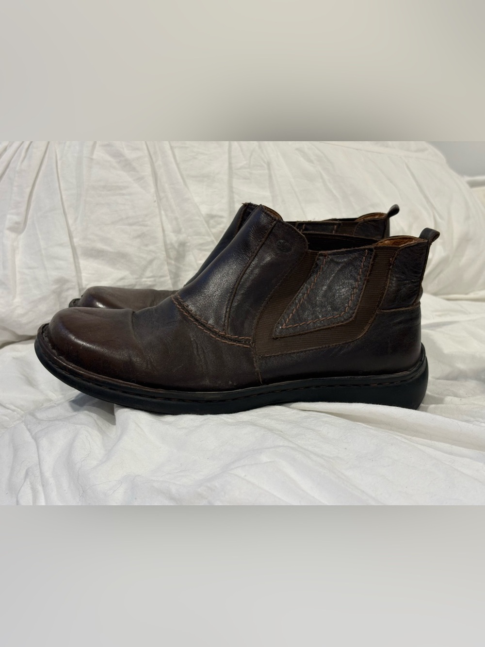 Josef Seibel Brown Leather Chelsea Boots Women’s 6.5 EU 37